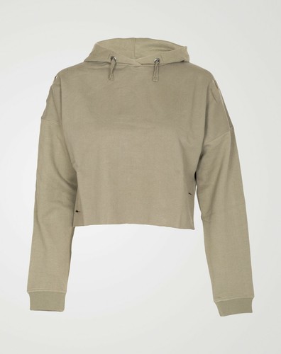Neu Kinder Mädchen Langarm zerrissen bauchfrei abgenutzt Pullover Hoodie 2er Set Oberteil - Bild 3 von 11