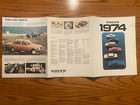 1974 Volvo Fold Out Sales Brochure - 164E, 142, 144, 145, 142GL, & 144GL - Nice! — photo 5
