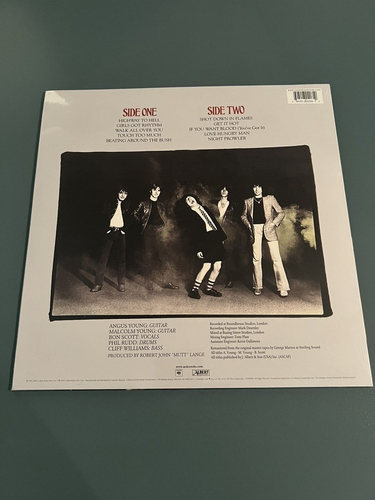 AC/DC – Highway To Hell 12" Vinyl 2003 U.S Press MINT/SEALED!! - Picture 2 of 3