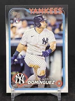 2024 Topps #60 Jasson Dominguez RC Series 1 Base