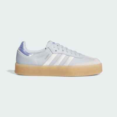 Adidas Women's Samba OG Casual Shoes Sneakers White Halo Blue