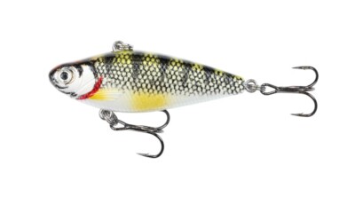 Clam Psycho Shad 1/4 oz - Perch - Lipless Ice Fishing Lure