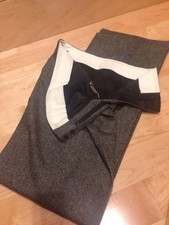 NWOT Ann Taylor - Wool - Dress Pants - Black Grey Heather - Size 8