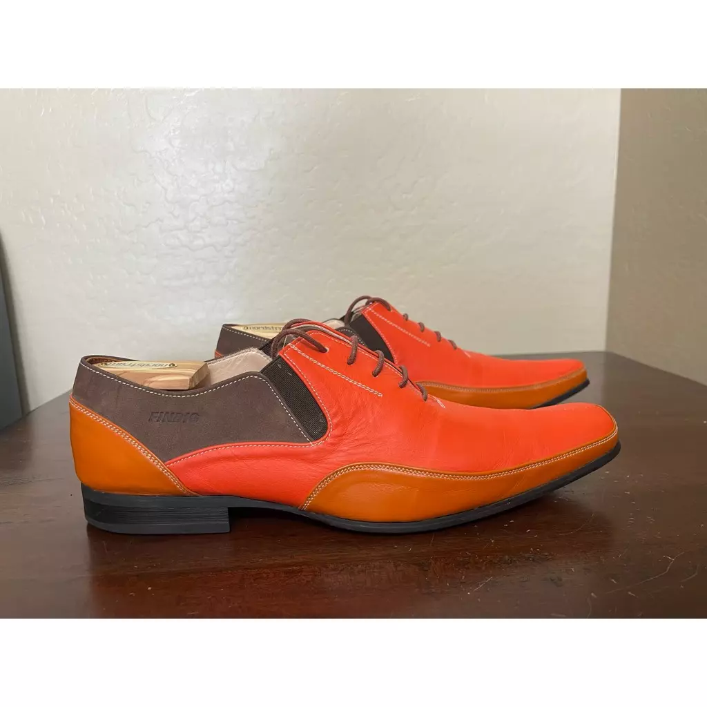Shoes for deals orange dress
