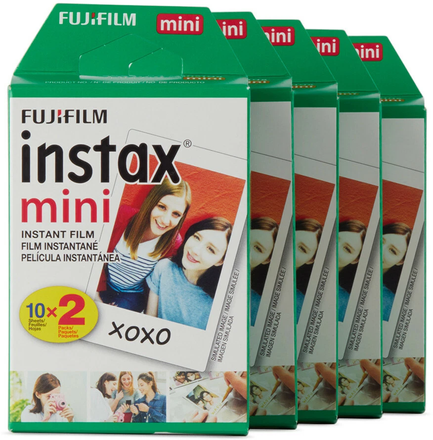 New 100 Sheets Fujifilm Instax Mini instant Film Fuji Mini 8-9-11