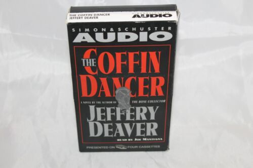 The Coffin Dancer 4 Cassettes Audio Books Jeffery Deaver Read By Joe Mantegna - Picture 1 of 5
