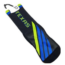 ROCK EM Socks Dallas Wings Texas 2022 Rebel Edition Crew Socks Adult S/M New NWT