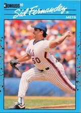 1990 Donruss Best of the NL Sid Fernandez New York Mets #105