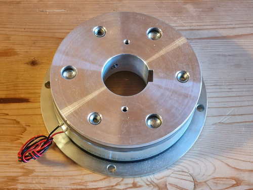 ELEKTROMAGNETISCHE BREMSE Ortlinghaus 10.15.120 Bremse Motor Kupplung 24VDC 50W 120Nm - Bild 1 von 10