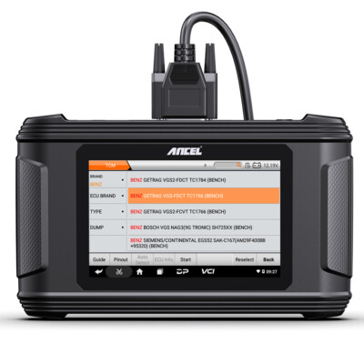 ANCEL EC500 OBD2 Automotive ECU Tool TCM ECU Clone Reset Fit For GETRAG 