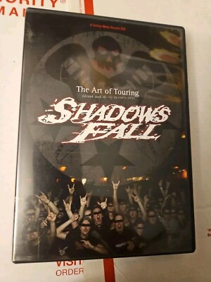 Shadows Fall - The Art of Touring (DVD, 2005) 2 Discs Both Scratch-free All VG 