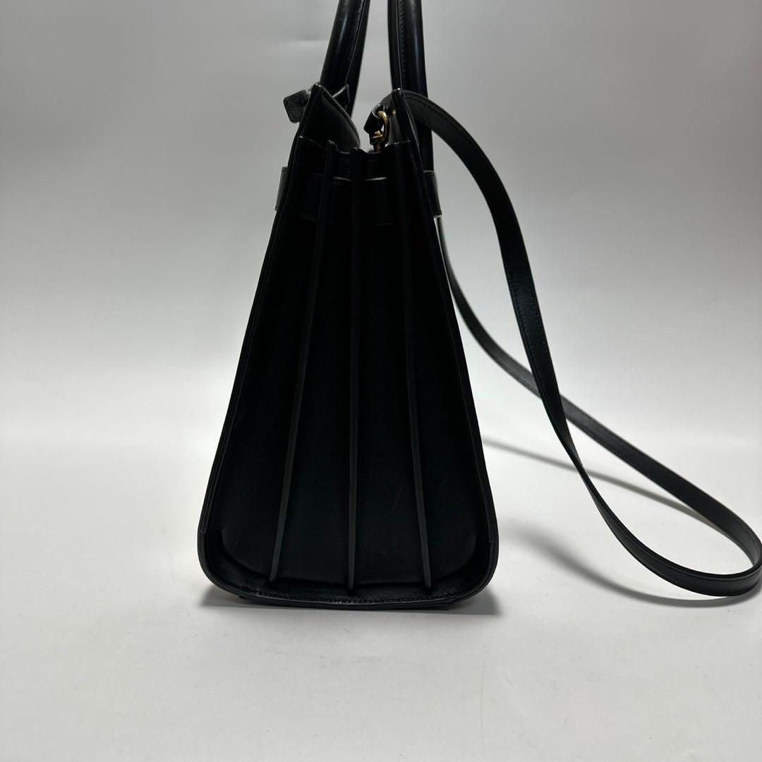 Saint Laurent Sac De Jour Borsa a tracolla a 2 vie con borsa portaoggetti 