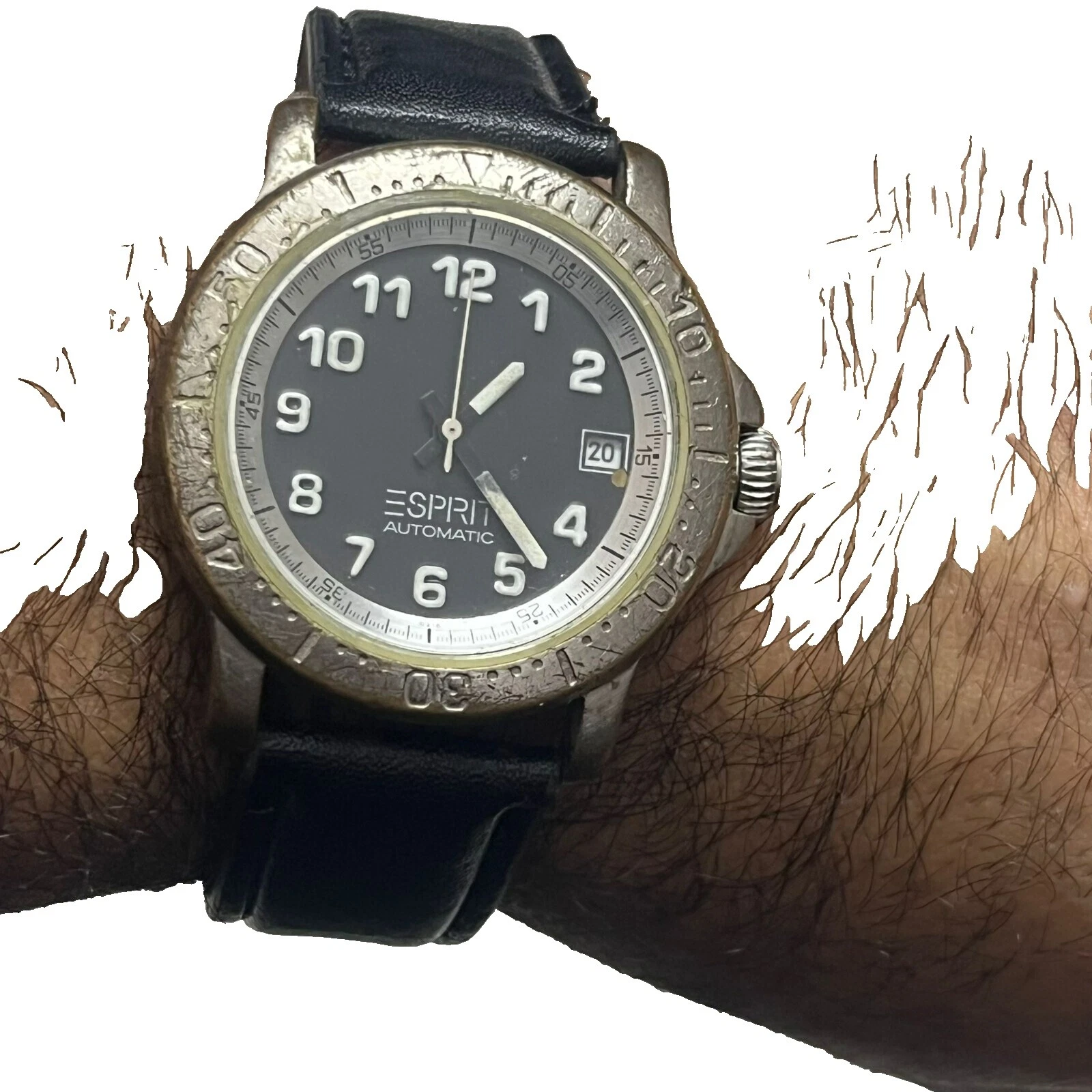 Caso de goma Esprit Relojes de pulsera