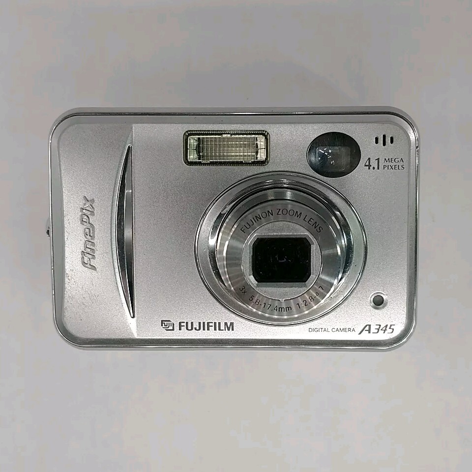 Fujifilm FinePix A345 4.1MP Compact Digital Camera Owners Manual