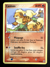Carte Pokémon Caninos 55/92 EX Créateurs de Légendes FR (port groupé)