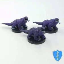 Monitor Lizard x3 - Kingmaker #13 Pathfinder Battles D&D Miniature
