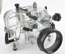 Ikelite SLR Case 2336 5572 Back Flat Lens Underwater Housing Waterproof USED F40