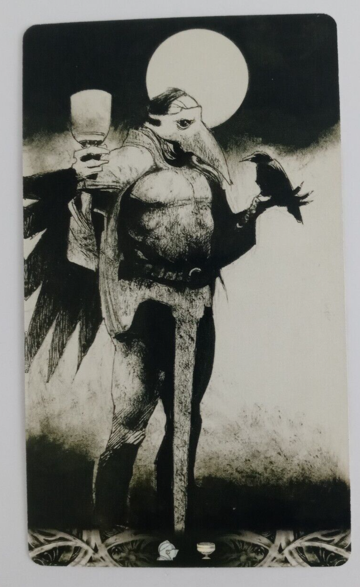 Murder of Crows Tarot Card by Corrado Roi Page Of Cups 4.75
