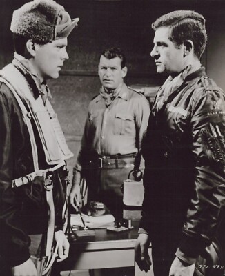 Lee Philips + Richard Egan (1950s)   Vintage Hollywood Photo K 612