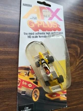 "RARE" AURORA AFX G-PLUS RENAULT # 1788 CAR MINT IN THE CARD !!!!!
