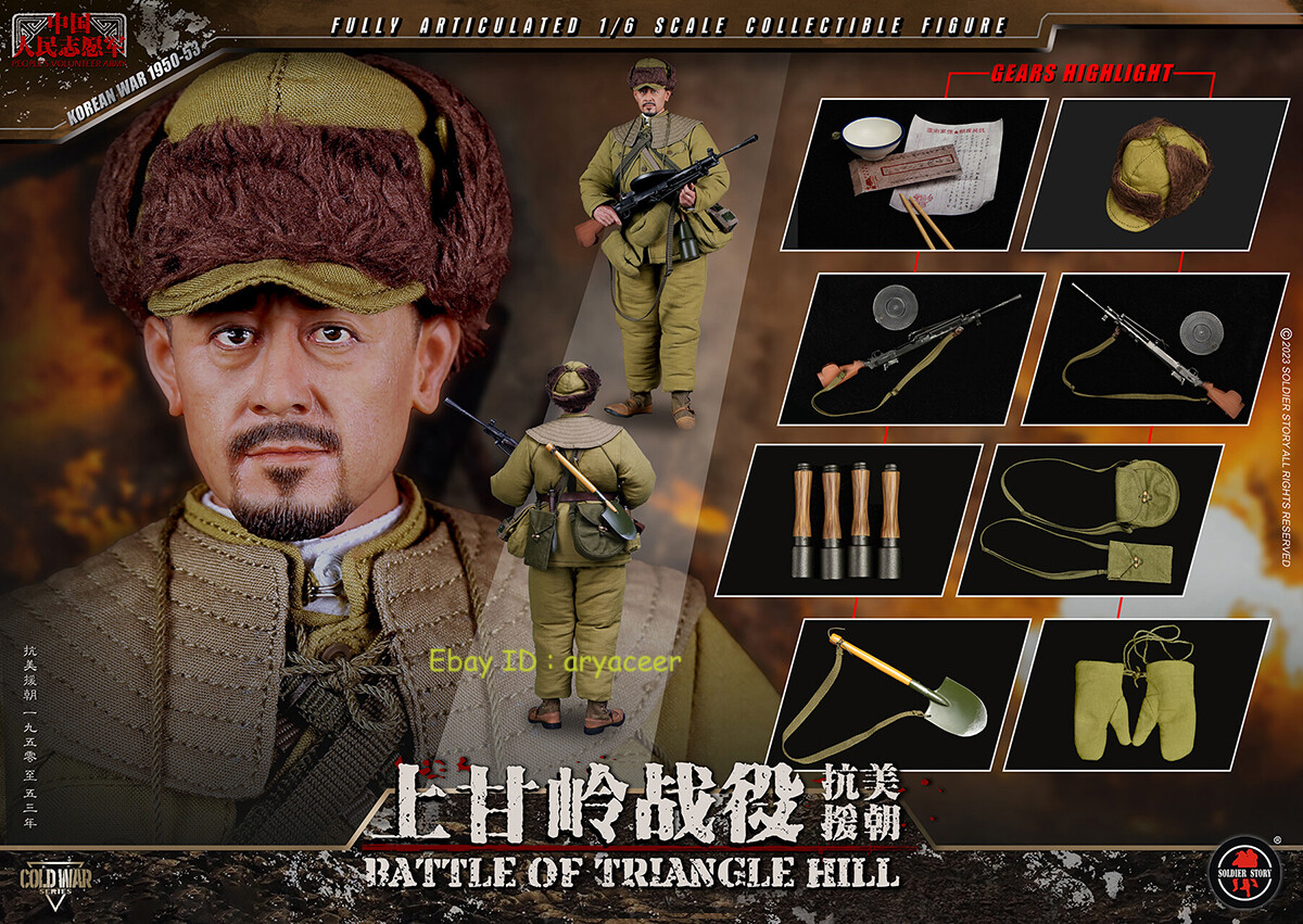 Presell Soldier Story SS127 Chinese People's Volunteer Army 1/6