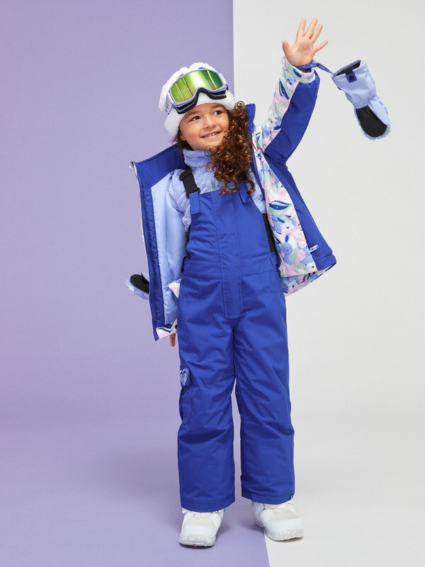 Roxy Lola Snow Bib Pant - Toddler Girls - 3 / Bluing (PRC0) | eBay