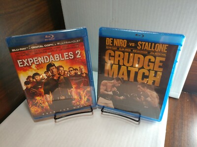 Grudge Match (Blu-ray, 2014) + Expendables 2 (Bluray) NEW-Free Shipping~