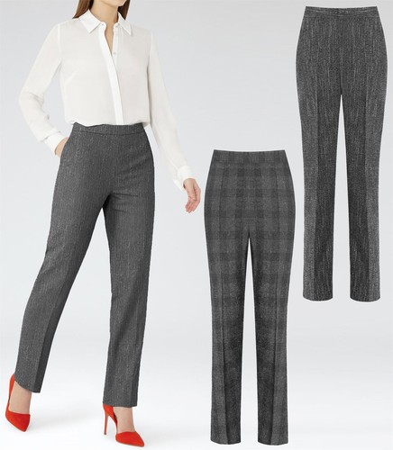 NEW WOMEN LADIES TROUSERS GIRLS CLASSIC 