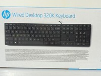Hp Wired Desktop 320K Kabelgebundene Tastatur Frankreich - Schwarz _0.61_5