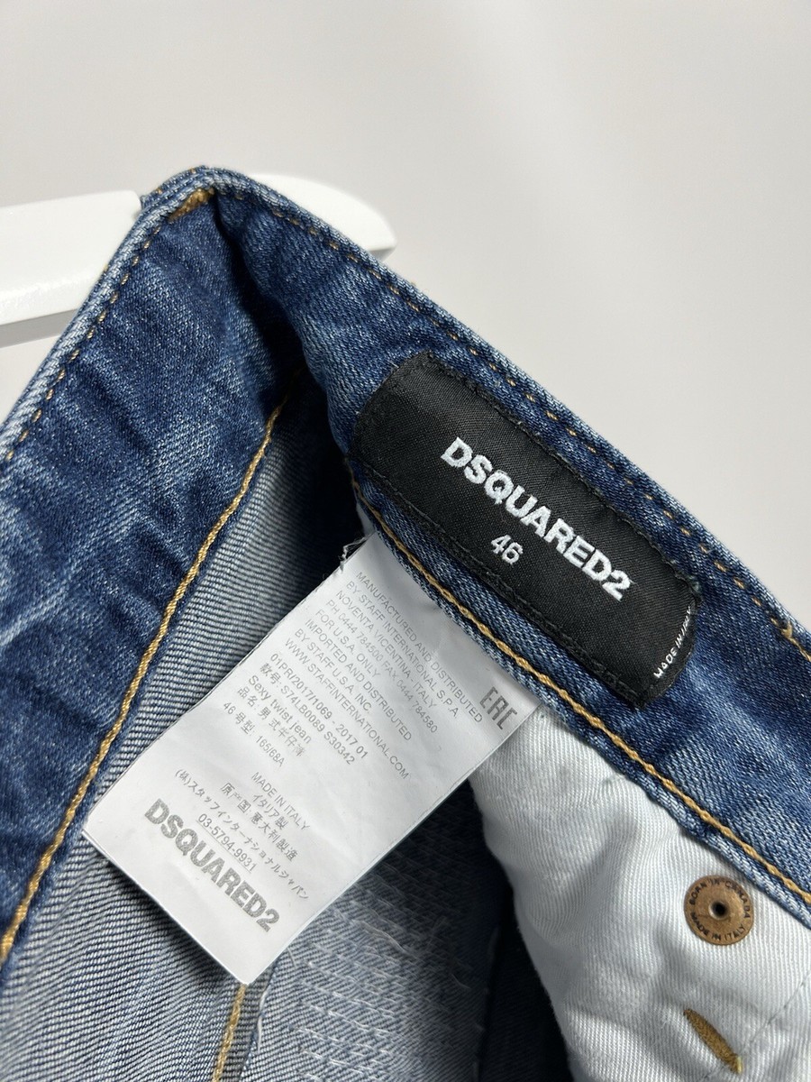 DSQUARED2 Sexy Twist Jeans 46 | eBay 