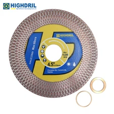 4.5" Diamond Cutting Grinding Disc Wheel Porcelain Ceramic Marble Tile Saw Blade