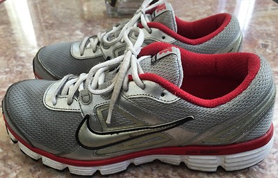 Nike Dual Fusion ST Performance Gray Running Men\'s Shoes Size 13 407853-008 NIKE Dual Fusion ST Men Sz 12 Stability Support 407853-008  main image 2