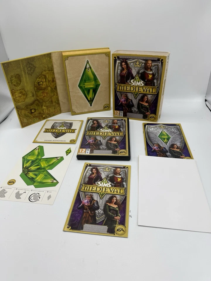 THE SIMS Medieval Collector's Edition PC Game Poster, CD Soundtrack EA Icon - Image 2 of 4