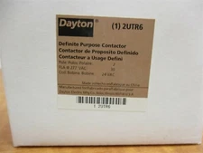 Name Brand 24VAC Definite Purpose Contactor 2P 30 Amps-Inductive Non Reversing