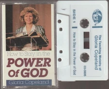 Gloria Copeland the Power of God Teaching Ministry Christian Cassette Tape