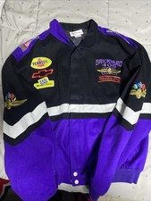 NASCAR Brickyard 400 1994 Inaugural Race Full Zip Bomber Jacket Size XL