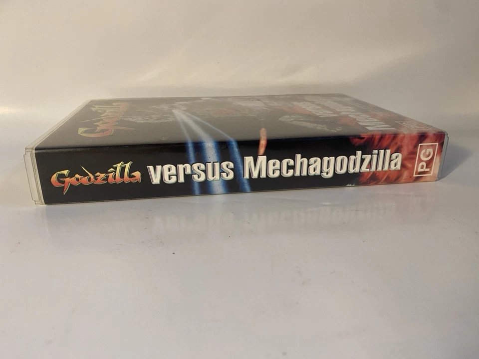 Godzilla Vs mechagodzilla AU VHS Video 90s boot Japanese kaiju - Image 2 of 4