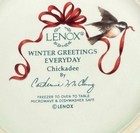 4 Piece Set Lenox "Winter Greetings Everyday" Place Setting"Chickadee" — photo 7