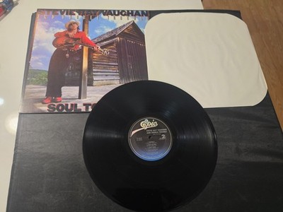 Stevie Ray Vaughan Double Trouble   Soul To Soul    Blues Rock   1985 Vinyl NM