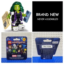 LEGO She-Hulk Minifigure Marvel Series 2 (71039) Avengers NEW *RETIRED*