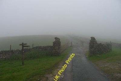 Photo A3 Cold Keld Gate Cam Houses Junction of the Pennine Way and the P c2015