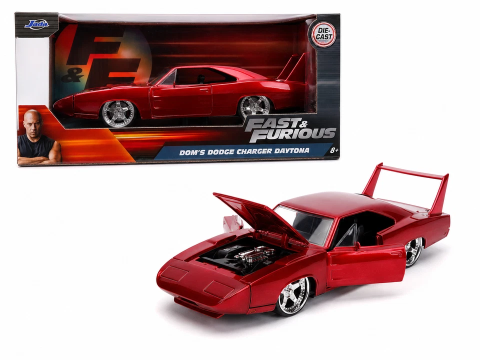 Jada Fast & Furious Dom's Dodge Charger Daytona 1:24 Neu OVP - Bild 1 von 1