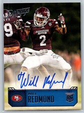 2016 Panini Prestige #WR Will Redmond Rookies Signatures