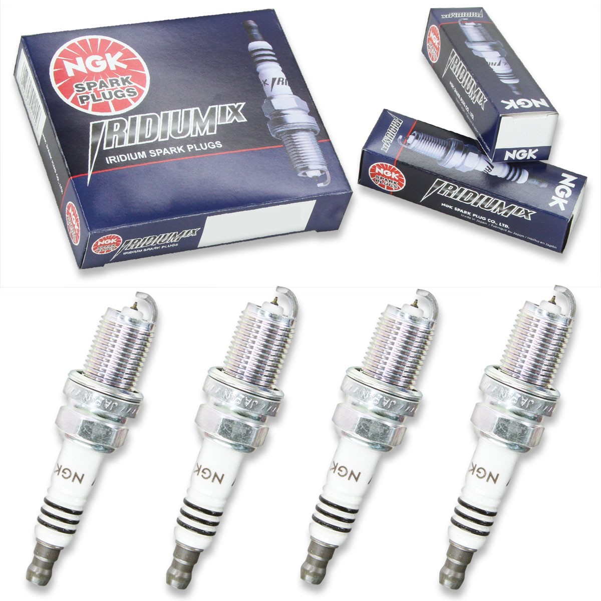 4 pcs NGK Iridium IX Spark Plugs for 1992-2011 Toyota Camry 2.4L  2.2L 2.4L am