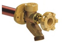 1PC Woodford 17CP-6-MH Model 17 Freezeless Anti-Siphon Wall Faucet, 1/2" MP
