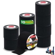 Wire Harness Tape, 2 Inches x 50 Feet 10-Pack , High Temp Wiring Loom Harnes...