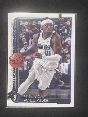 2025-26 Topps Flagship - Brandon Williams #171 Dallas Mavericks