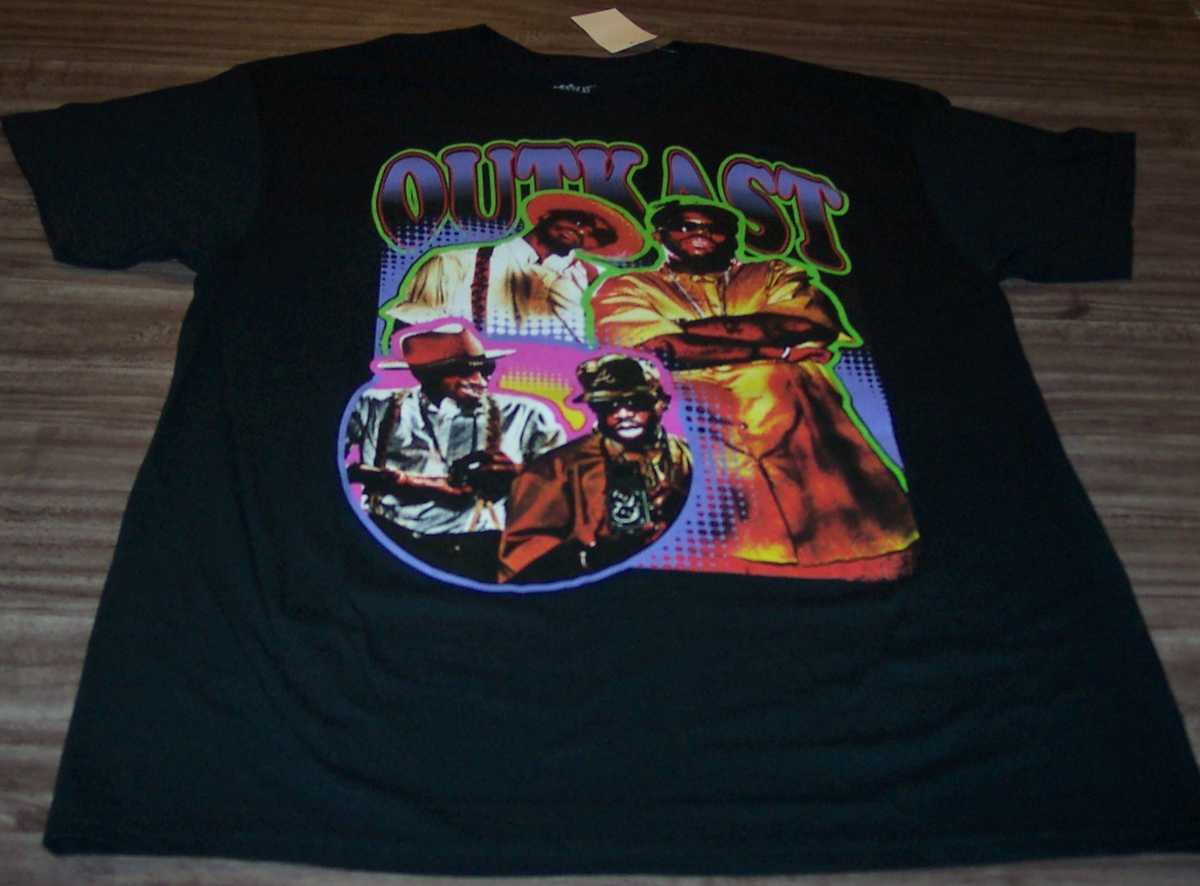 00年代ヴィンテージ Outkast Tシャツ 00年代ヴィンテージ Outkast Tシャツ Vintage Style 90's OUTKAST T