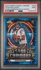 2024 TOPPS COSMIC CHROME STAR COMMAND BLUE MOON #SC5 CALEB WILLIAMS RC /99 PSA 9