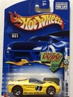 2002 Hot Wheels 40 Somethin 39/42 First Editions Yellow Redlines Rare Variation